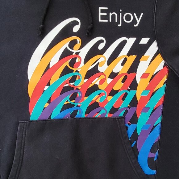 Champion and Coca Cola Collab Reverse Weave Graphic Hoodie NEW Unisex - Picture 10 of 16